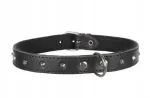 Pehmendusega koera kaelarihm TRIXIE, 32 cm x 12 mm, must