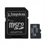 KINGSTON Industrial 8GB microSDHC m&auml;lukaart SDCIT2/8GB