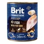 M&auml;rg koeratoit Brit Premium By Nature Adult Fish Fish Skin, 800g