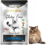 Kuivtoit kassidele EUPHORIA gluteenivaba, kalkunilihaga ja l&otilde;hega, 400 g