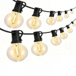 LED dekoratiivsed pirnid G40 10 m IP44 soe valge kodu ja aeda