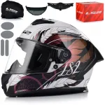 Motorrattakiiver LS2 FF820 RAPID III BOHO, Pinlock s&uuml;steemiga, ECER 22.06