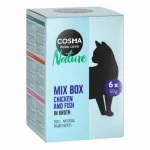 Cosma Nature m&auml;rg kassitoit, erinevad maitsed, 6 x 50 g