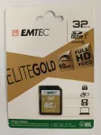 SDHC m&auml;lukaart EMTEC 32GB Class 10 Gold