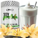 Real Pharm SOY PROTEIN taimne soja valk 600g vanilje maitsega