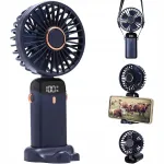 Kaasaskantav USB ventilaator, laetav, 5000mAh