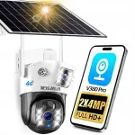 V&auml;lisa p&auml;ikesekaamera kahe p&ouml;&ouml;rleva objektiiviga, 2 x 4 MP, 4G LTE, traadita
