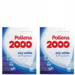 POLLENA 2000 pesupulber kardinatele ja valgetele kangastele, 10 pesukorda, 2 x 600 g