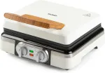 Vahvli-ahjuplaat DOMO TO9280W Belgia vahvlitele, 1520W, taimeriga, valge