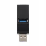 Kaasaskantav 3-&uuml;hendusega USB jagaja s&uuml;learvutile
