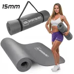 Joogamatt FITNESS YOGA, libisemiskindel, sobib pilatesele