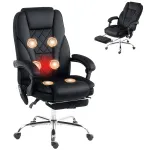 Vinsetto ergonoomiline kontoritool vibratsioonimassaažiga
