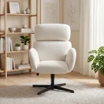 Kontoritool HOMCOM veluurkattega, k&otilde;rge seljatugedega