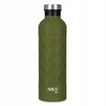 NILS CAMP 750 ml termoskonteiner, roheline roostevaba teras