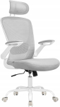 Kontoritool seljatoega, hall, SONGMICS, ergonoomiline