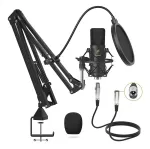 Kondensaadormikrofon TONOR TC20 XLR-&uuml;hendusega, kardioid, koos hoidikuga