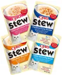 INABA CIAO kassitoit, 6 x 40 g, erinevad hautised kreemjas kastmes