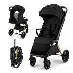 Vanker Kinderkraft LOOM, must, automaatne voltimine, alumiinium