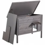 Puidust VEVOR pesa kassidele, 87x53,5x69 cm, v&auml;litingimusteks, 1&ndash;3 kassile