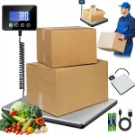 Digitaalsed kaalud 200kg, LCD-ekraan, t&auml;pne kaalumine, tara funktsioon, 4 m&otilde;&otilde;t&uuml;hikut