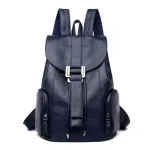 Naiste mahukas linna seljakott taskutega sobib A4 formaat
