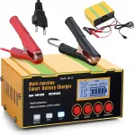Akulaadija 12V/24V, 12A, LCD-ekraani, automaatne, impulsslaadimine, taastav