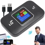 Kaasaskantav 4G/5G LTE WiFi ruuter SIM-kaardiga