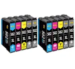 Epson 502 XL tindikassett, 10 tk, sobib XP-5100, XP-5105, XP-5150, XP-5155 printeritele