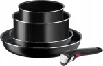 TEFAL Ingenio Easy Cook'N Clean potikomplekt, 5-osaline, eemaldatava sangaga, sobib gaasipliidile