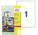 Veekindlad pol&uuml;estrist kleepsud 210x297 mm Avery