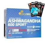Toidulisand OLIMP ASHWAGANDHA 600 SPORT, 60 kapslit
