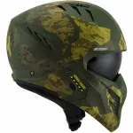 Motorratturi kiiver SUOMY ARMOR URBAN SQUAD, mati roheline kamuflaaž, suurus S, K6AM0005