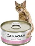 Kassidele m&auml;rg toit Canagan kana ja singiga, 75 g pakk