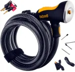 Jalgratta lukk ONGUARD Doberman 8028 185 cm, 5 v&otilde;tit