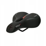 Jalgratta sadul Wittkop Medicus Twin 2.0 naistele, geel, MTB, trekking