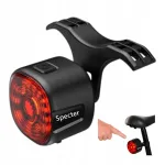 Tagumine jalgrattatuli SPECTER WT09, USB, 40 lm, IP66, 100 h, 6 režiimi, LED, kinnitatav sadulavarda k&uuml;lge