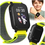 Laste nutikell GARETT Kids Tech 4G, roheline, Velcro rihmaga