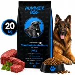 Hummer kuivtoit aktiivsetele koertele mitme maitsega 20 kg