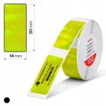 Iseteipuvad kuldsed etiketid Niimbot B18 N1 printerile, 14x30 mm