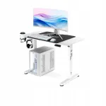 Kirjutuslaud elektrilise k&otilde;rguse reguleerimisega DIABLO X-TENSIO, 110 cm, valge