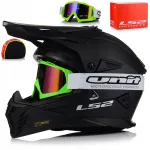 LS2 MX708 FAST II mootorrattakiiver prillidega, kerge enduro/cross/quad/ATV