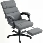 Kontoritool HOMCOM, ergonoomiline, pea- ja nimmetoega