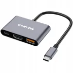USB-C jagaja Canyon DS-4, 3-&uuml;hes, hall