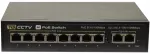 PoE l&uuml;liti 8 porti, 10/100 Mb/s, 2x 1Gb uplink, 96W, AI Extend režiim