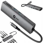 Huawei USB-C jagaja s&uuml;learvutile, 2x HDMI, 4K DisplayPort, LAN Ethernet