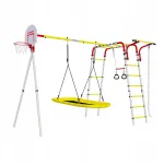 V&auml;lism&auml;nguv&auml;ljak Square toys ACROBAT: redel, pink, kiik, korv, terasest