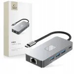 9-in-1 USB-C adapter USB 3.0, RJ45 1Gb, HDMI 4K, USB-C 100W-ga