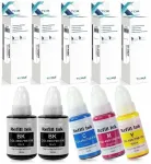 Canon GI-490 tindikassetid, 5 tk, sobivad PIXMA G1400, G2400, G3400, G4400 printeritele