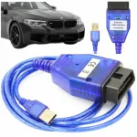 Diagnoosiliides K+DCAN OBD2 INPA ISTA BMW E60 E90 E65