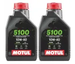 Mootori&otilde;li Motul 5100 10W40 4T, pool&shy;s&uuml;nteetiline, 2 x 1 l, MA2, estritega